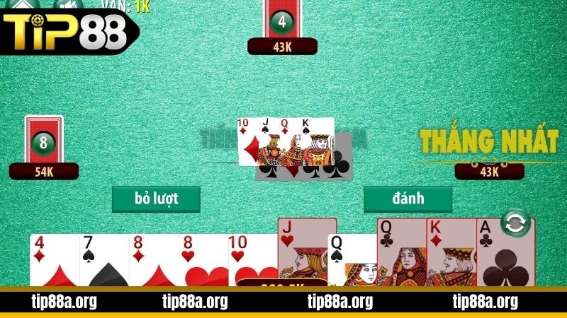 Bí quyết tham gia tiến lên đếm lá TIP88 hiệu quả