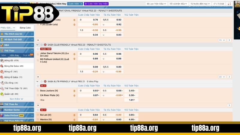 Khám phá các thể loại kèo Tài Xỉu phổ biến tại TIP88