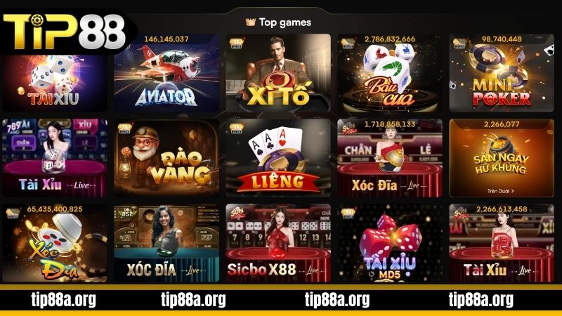 Những điểm độc đáo chỉ có khi đăng nhập TIP88