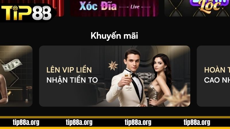 Tìm hiểu về khuyến mãi TIP88